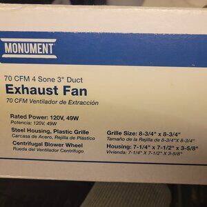 Bathroom Exhaust Fan